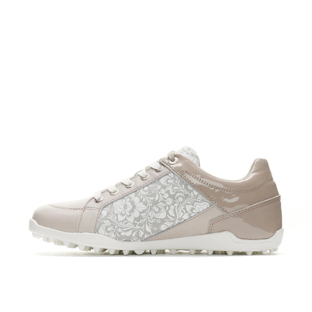 Duca Del Cosma Caldes Women's Golf Shoe - Beige/Flower